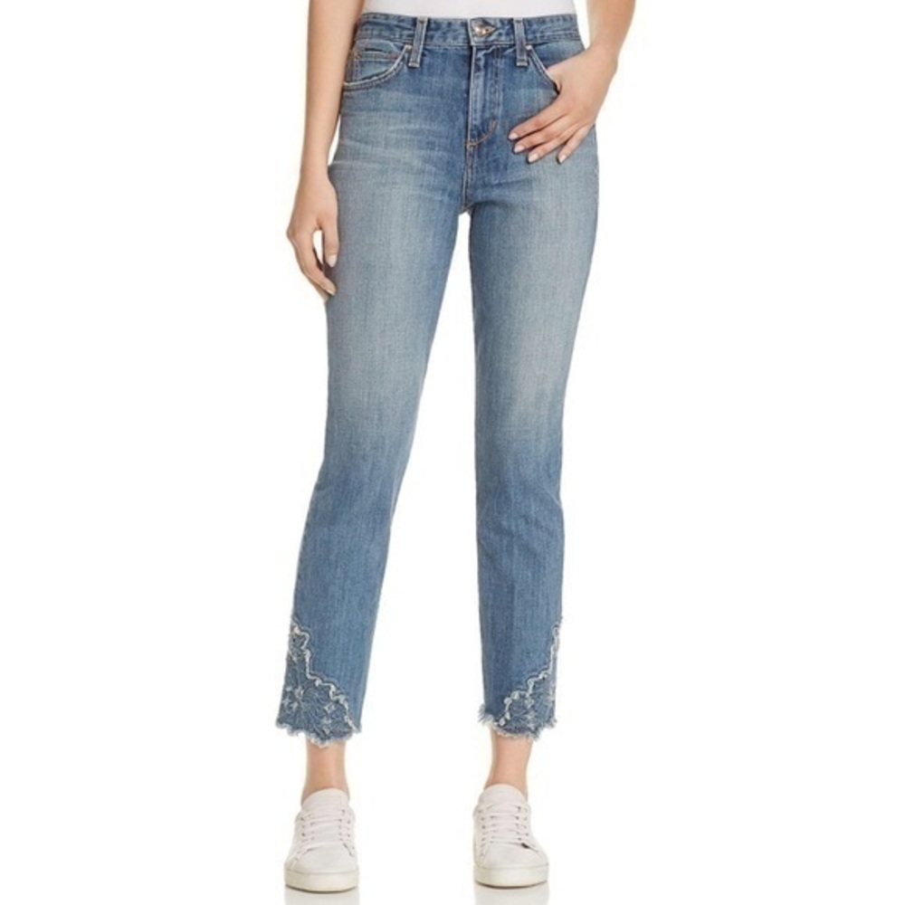 JOE'S JEANS WOMENS THE DEBBIE CROP HIGH RISE JEANS
